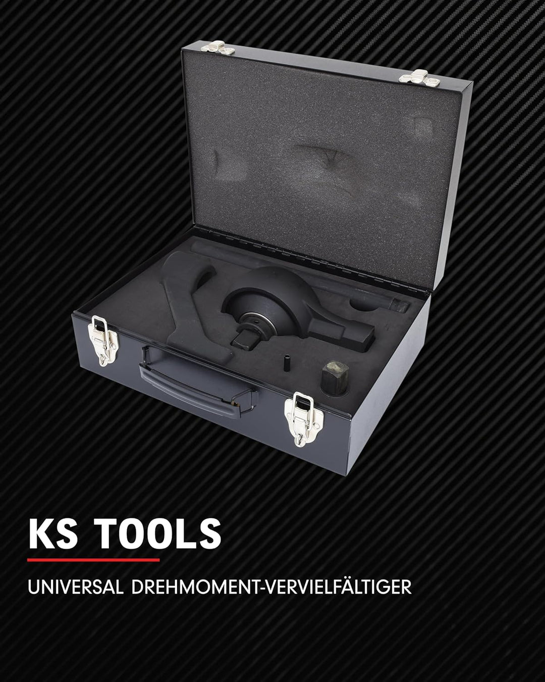KS Tools Universal Drehmomentvervielfältiger 1/2" 516.3700 I 1300 Nm I Kraftvervielfältiger mit Vier