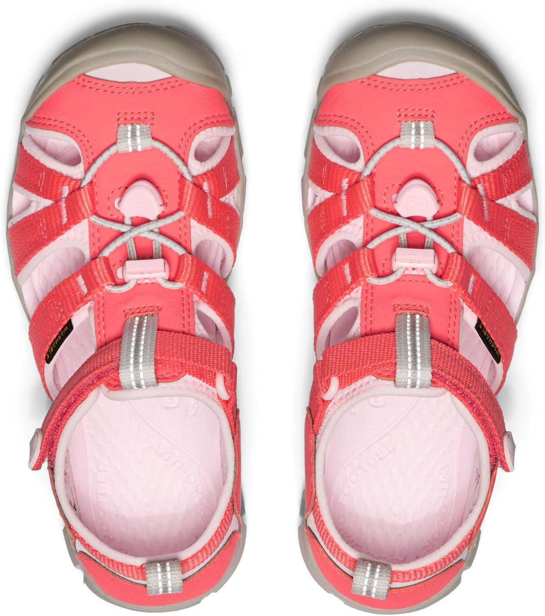 KEEN Unisex Kinder Seacamp 2 CNX Closed Toe Sandalen 34 EU Dubarry Pink A Boo, 34 EU Dubarry Pink A