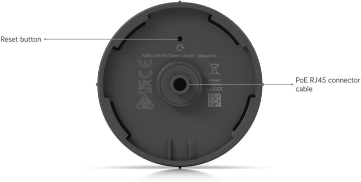 Ultra-compact and - tamper-resistant 2K HD PoE - camera with night vision designed for low-profile i