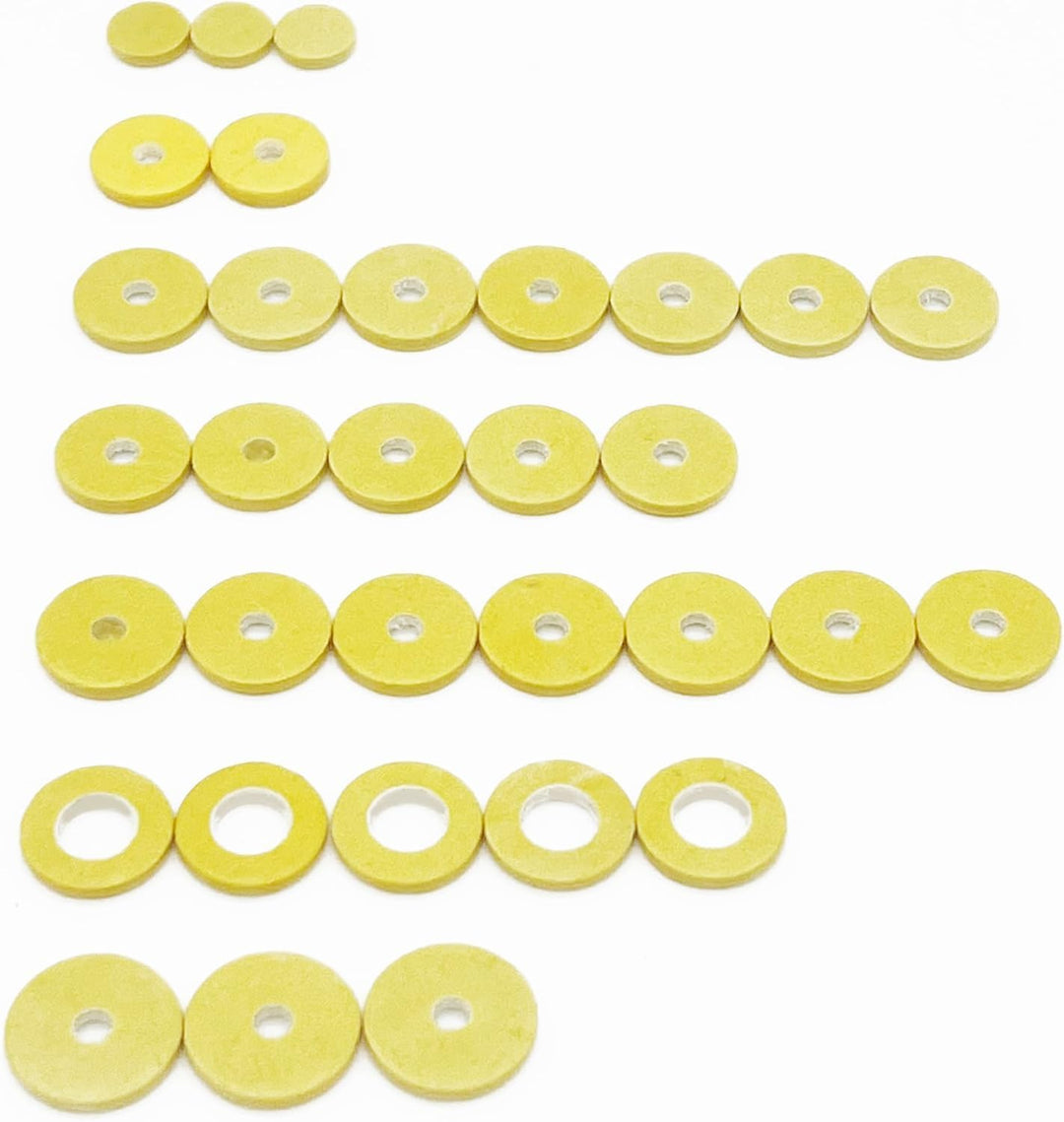27 Flötenpolster Soundman® Universal-Polsterset Polster Querflöte Flöte Flötenpolster Pads Sets Flut