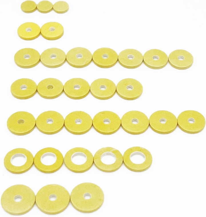 27 Flötenpolster Soundman® Universal-Polsterset Polster Querflöte Flöte Flötenpolster Pads Sets Flut
