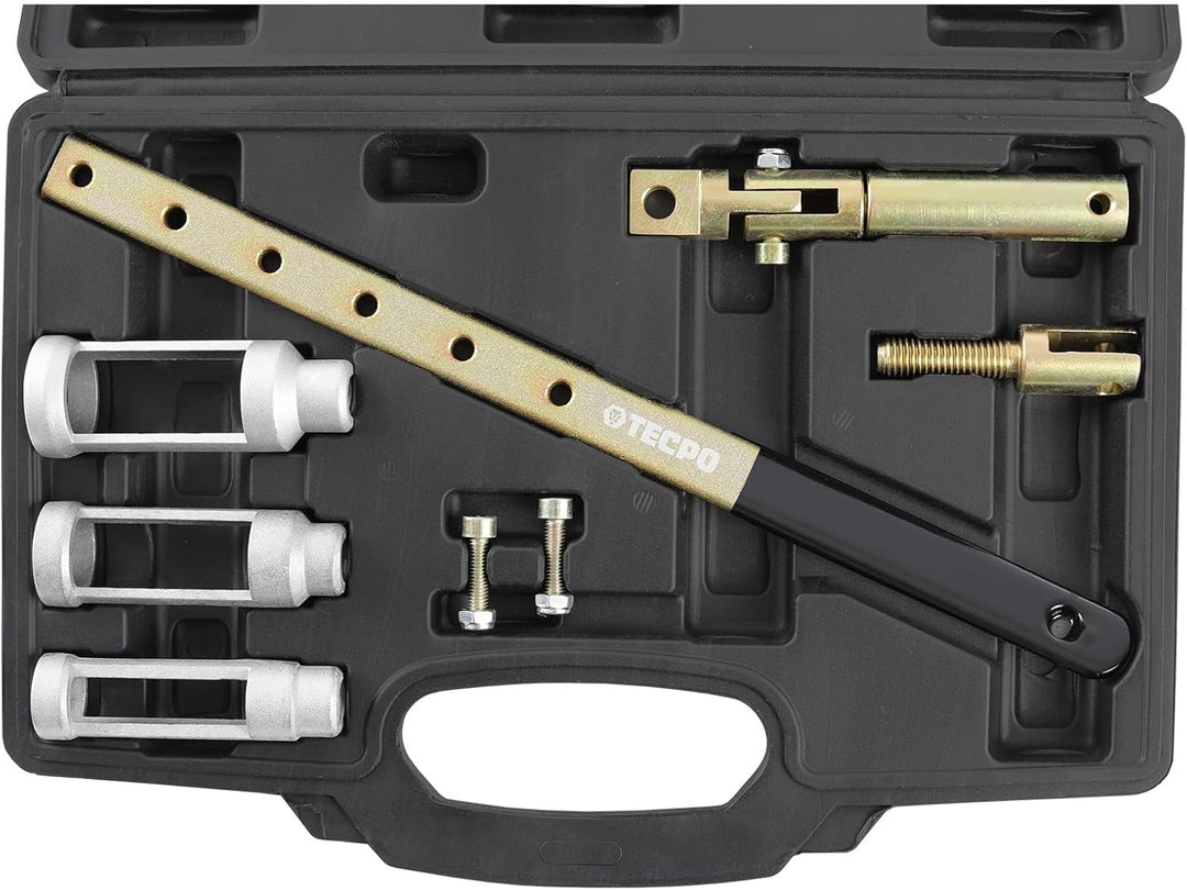 TECPO 300122 Ventilfederspanner Satz Universal Ventilschaftdichtung wechseln Werkzeug Austausch der