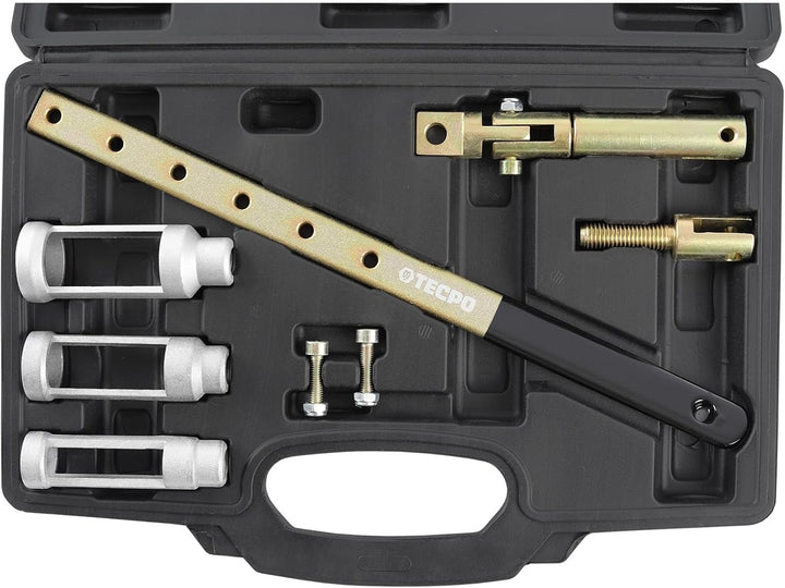 TECPO 300122 Ventilfederspanner Satz Universal Ventilschaftdichtung wechseln Werkzeug Austausch der