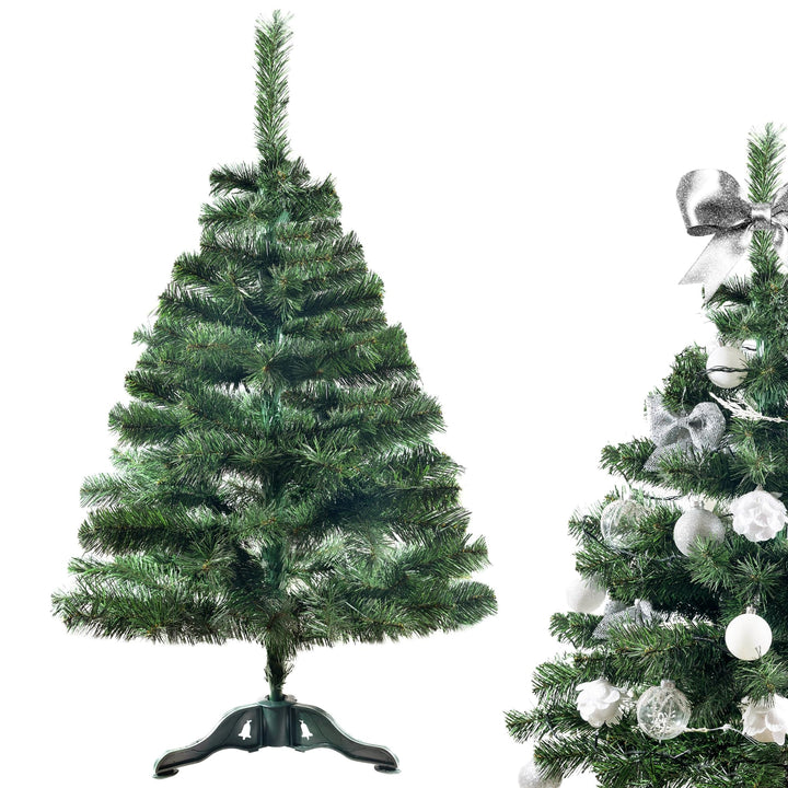 Creative Home Naturgetreuer Weihnachtsbaum Künstlich | Immergrüner künstlicher Tannenbaum | 120 cm |