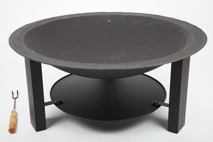 point-garden Feuerschale 73cm Gartengrill Grill Gusseisen massiv