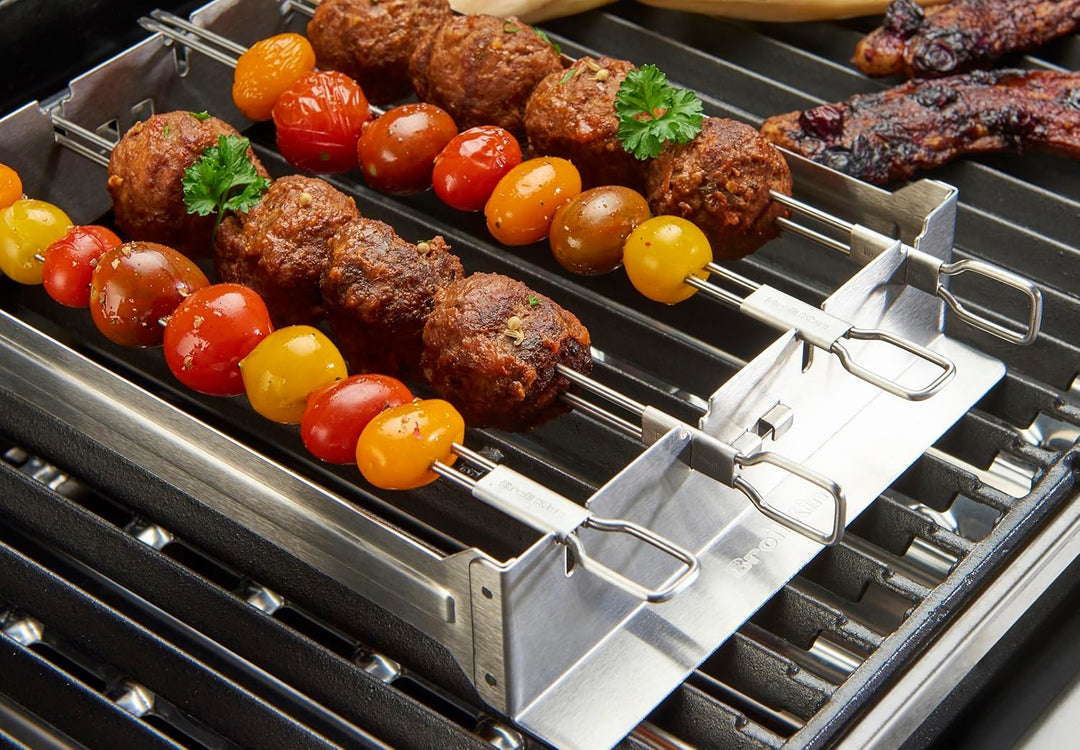 Broil King Spiessgestell Grill-/Grillzubehör, Edelstahl, 5 x 5 x 5 cm
