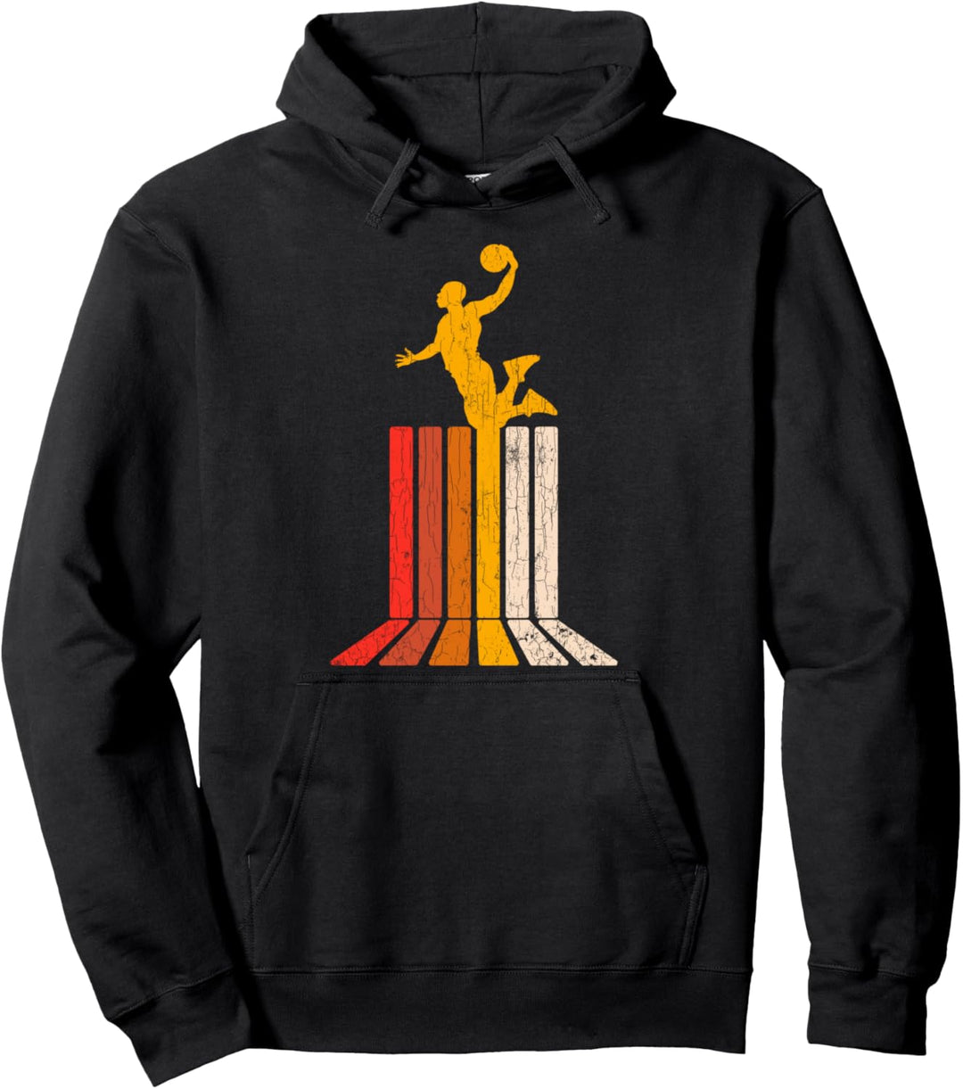 Vintage Retro Basketball-Spieler Geschenk idee Basketball Pullover Hoodie