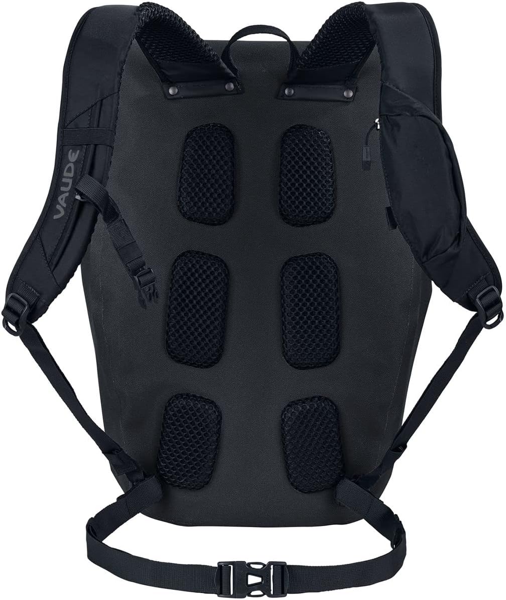 VAUDE Clubride II - Fahrradrucksack - Rolltop Rucksack Phantom Black, Phantom Black