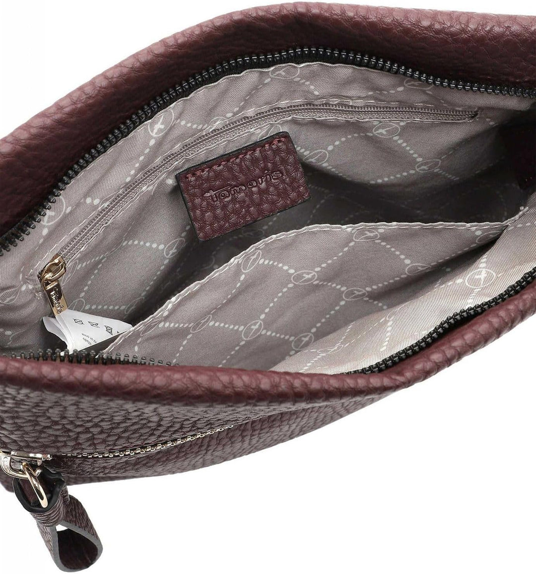 Tamaris Umhängetasche Martha 32481 Damen Handtaschen Uni Einheitsgrösse Wine 690, Einheitsgrösse Win