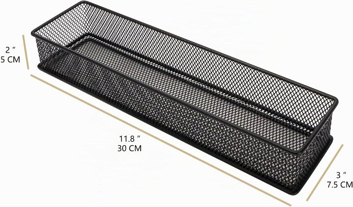 Annova Netz-Schubladenschrank und Regal, Organizer, Aufbewahrungskorb, für Schule, Büro, Zubehör, 2