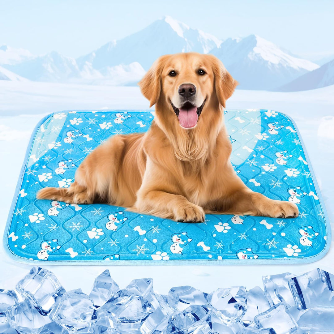 Kühlmatte Hund 90x60cm Kühldecke Für Hunde & Grosse Hunde – Ideale Kühldecke Für Hundebett, Outdoor