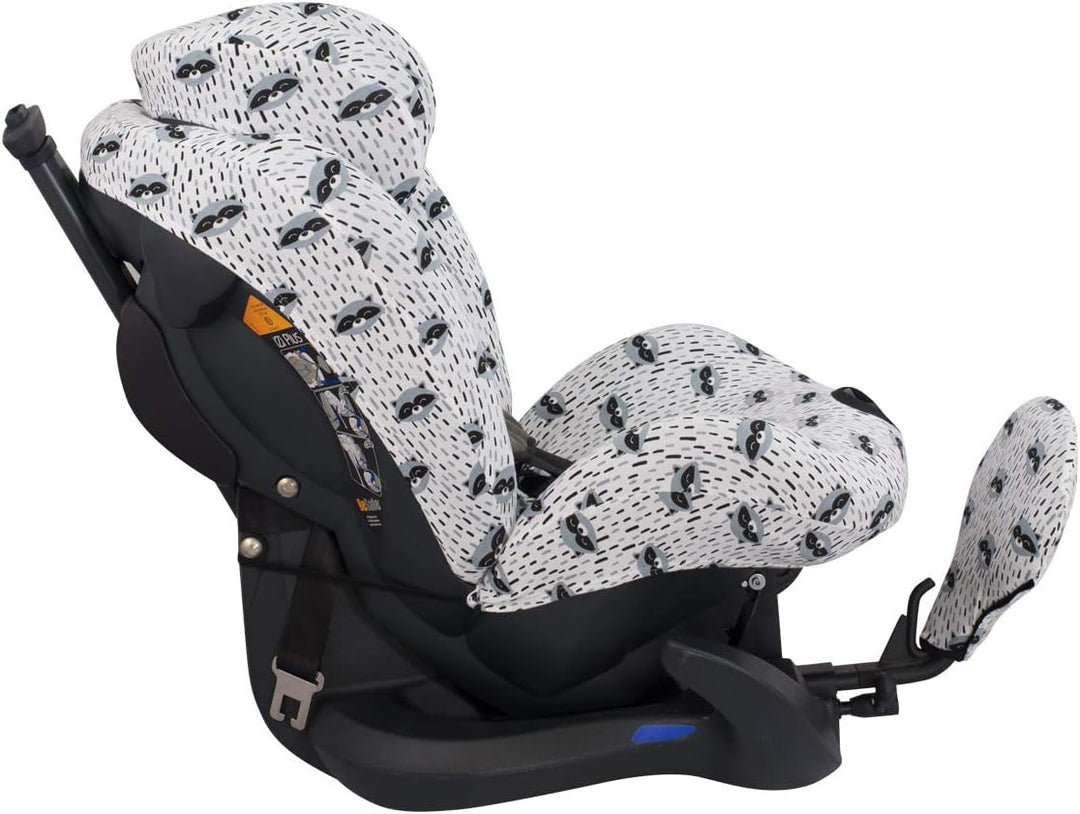 JYOKO KIDS Bezug für Autositze kompatibel mit Besafe Izi Plus (Raccoon), Raccoon