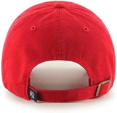 '47 New York Yankees Adjustable Cap Clean Up MLB 31 Rot, 31 Rot