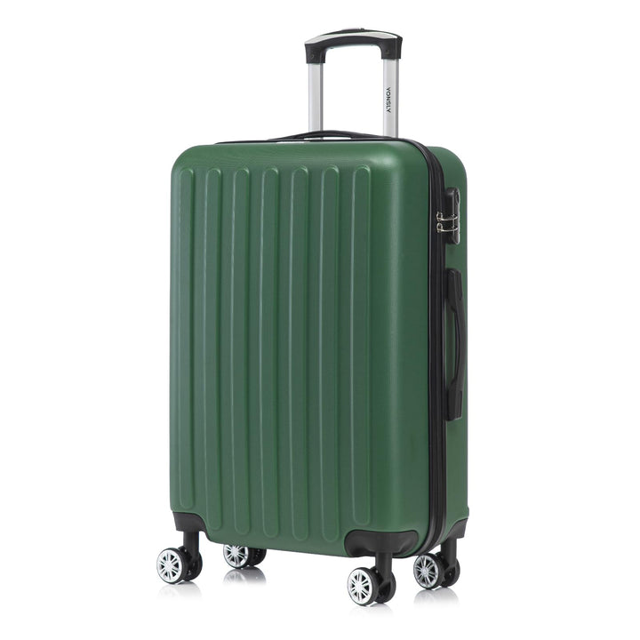 Koffer Suitcase, Trolley Reisekoffer Set, Rollkoffer Handgepäck Hartschalenreisekoffer mit 4 Rollen