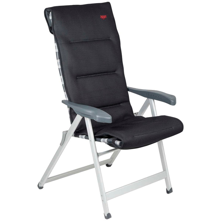 Crespo Polsterauflage Air-Deluxe, Black/Grey