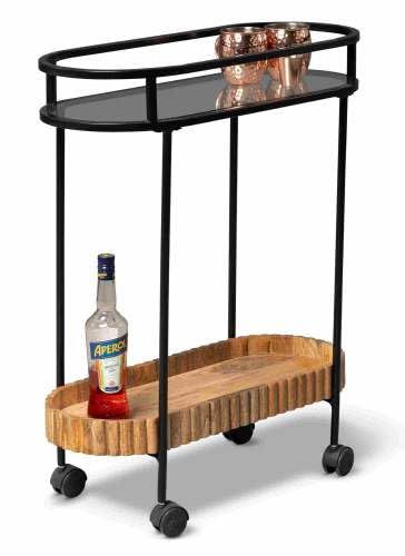 M2 Kollektion Servierwagen Jason 5", 70x86x30 cm