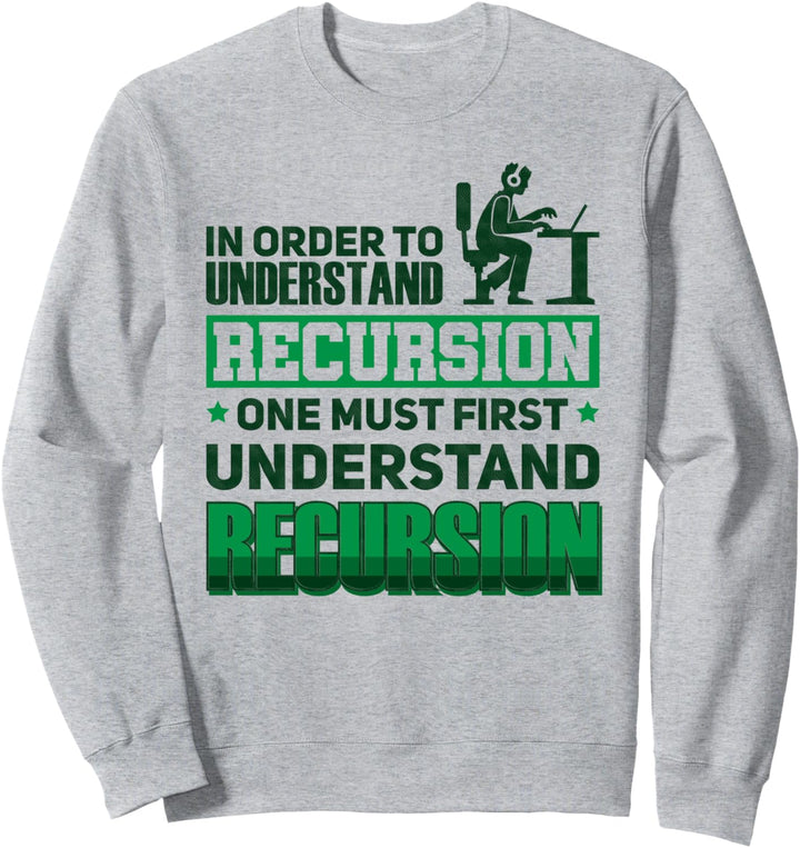Systemadministrator Rechenzentrum Recursion wh Sweatshirt