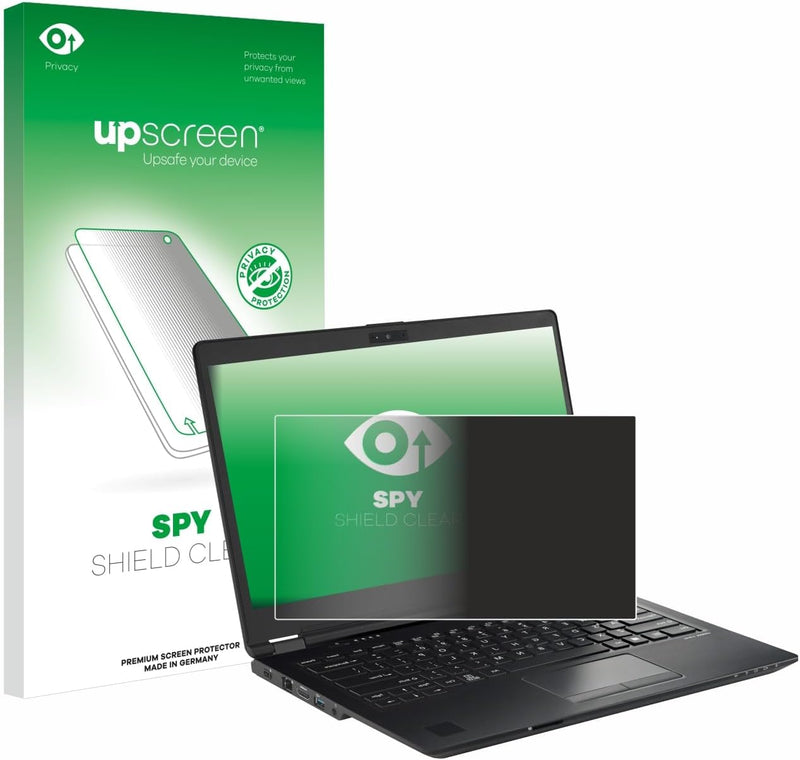 upscreen Anti-Spy Blickschutzfolie für Fujitsu Lifebook U7410 Privacy Screen Displayschutz-Folie [Si