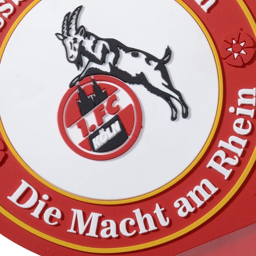 1. FC Köln Namensschild - Logo - Türschild, Schild - Plus Lesezeichen I Love Köln