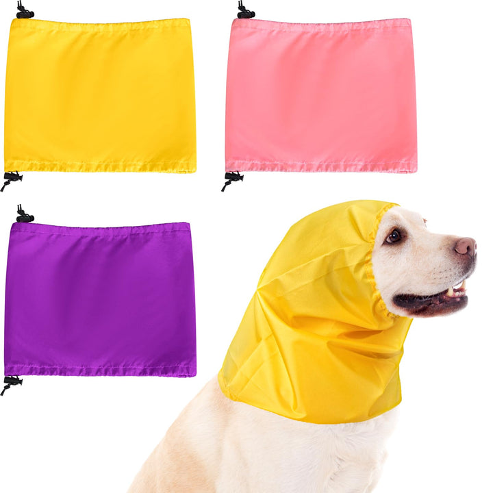 Aliceset Hunde-Badekappe, wasserdicht, Hundeohrenschutz, Badekappe, Hundeohren, Stirnband, Hundescha