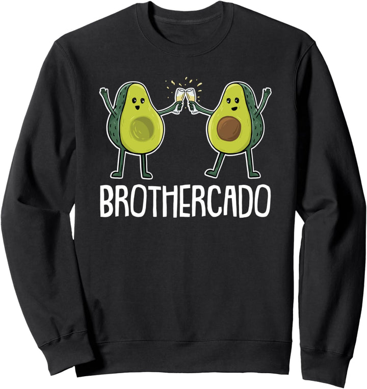 Bruder Avocado Geschwister Geschwisterliebe - Bruder Sweatshirt