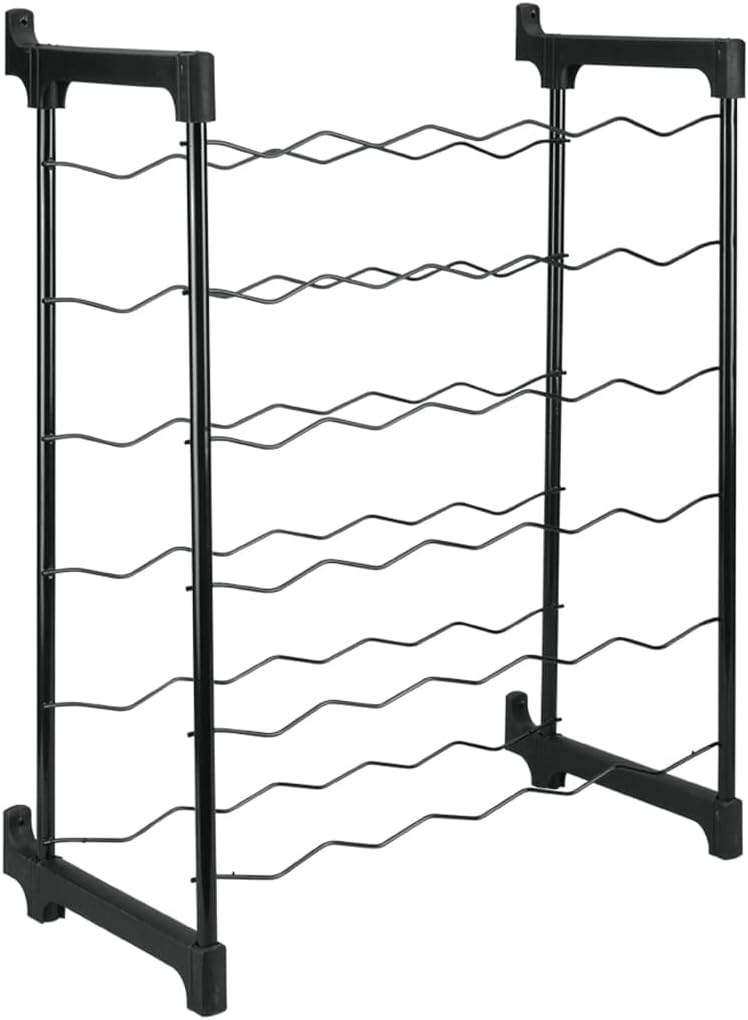 Metaltec Weinregal Chianti für 30 Flaschen, Epotherm-Beschichtung