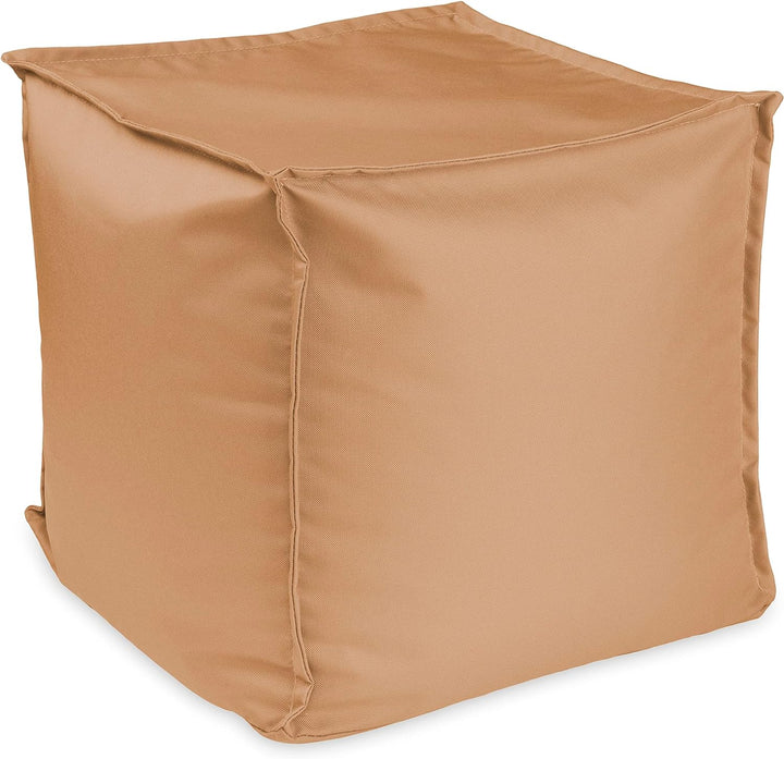 chilly pilley Sitzsack Sitzhocker mit EPS-Perlen Füllung 40x40x40cm Fusshocker Sitz-Pouf für Kinder