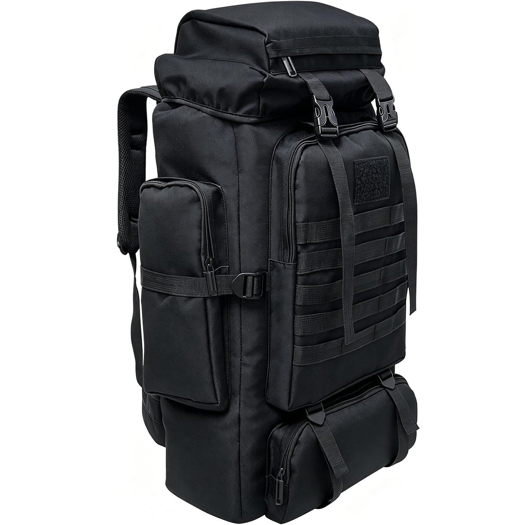 80L Wanderrucksack Campingrucksack, 80 Liter Grosses Fassungsvermögen Outdoor-Rucksack Reiseklettern