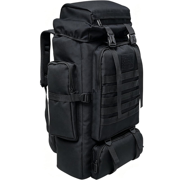 80L Wanderrucksack Campingrucksack, 80 Liter Grosses Fassungsvermögen Outdoor-Rucksack Reiseklettern