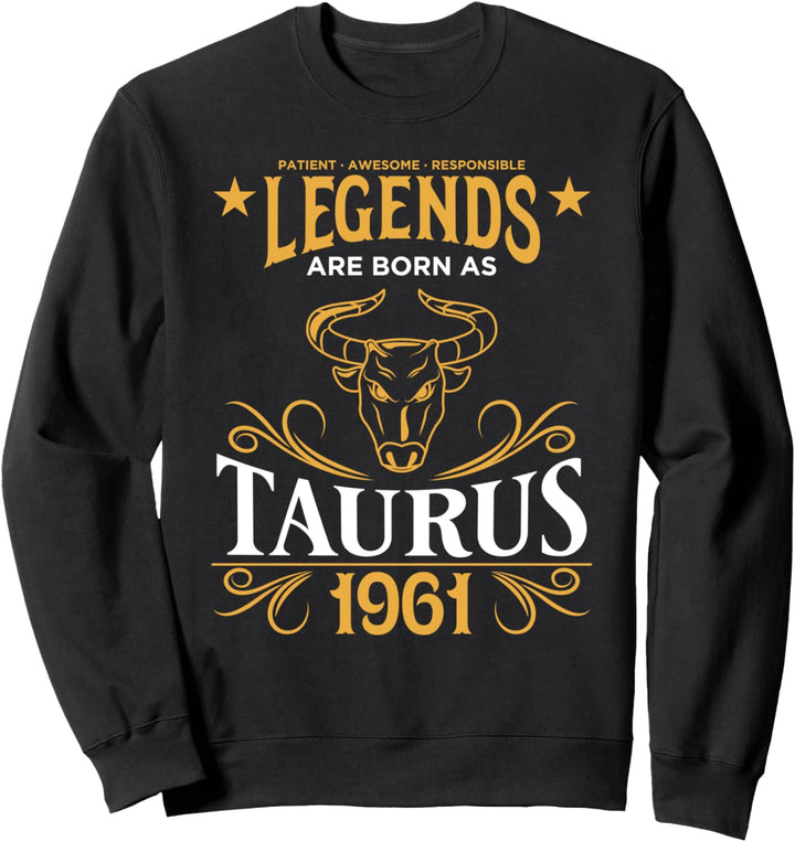 Geschenk zum 62. Geburtstag Schwester Herren Tata 1961 Geschenke für Männer Sweatshirt
