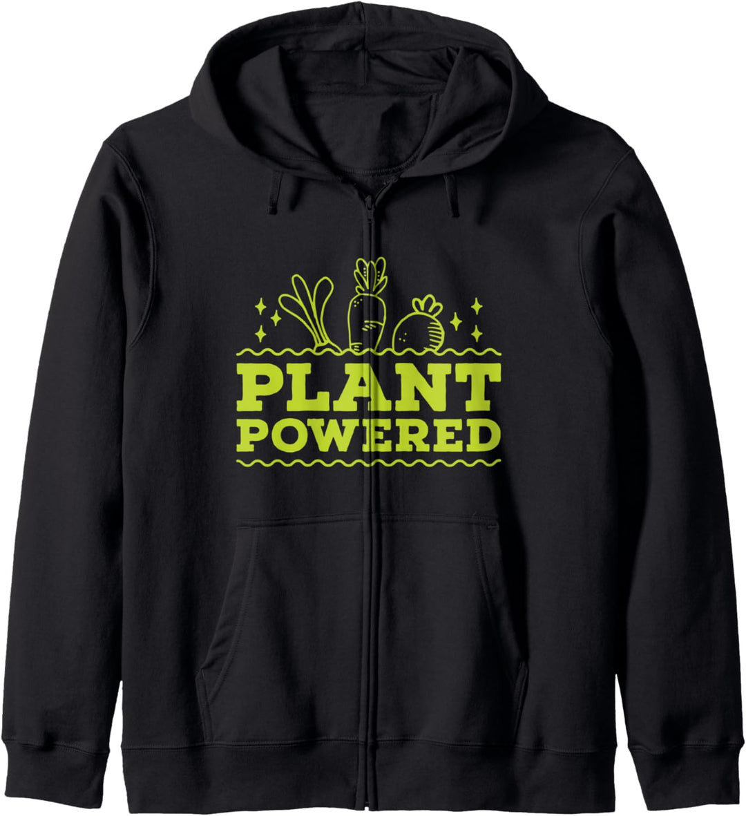 Veggie Gemüse Vegetarisch Vegetarier Geschenk Plant Powered Kapuzenjacke