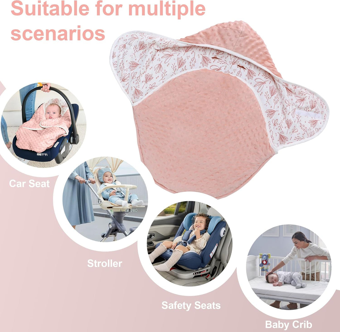 Einschlagdecke Babyschale für Winter Buggy Universal Fusssack Babydecke Baumwolle Baby Pucksack für