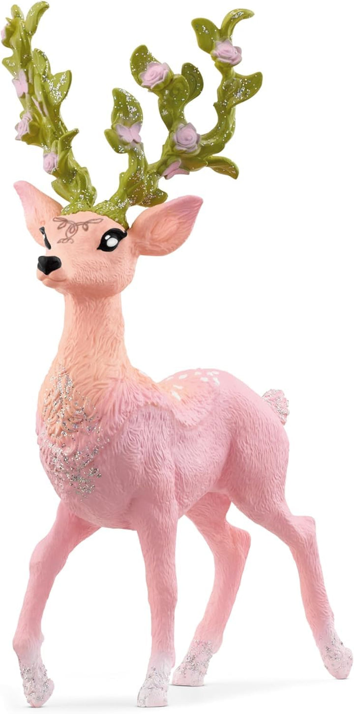 SCHLEICH BAYALA | Magischer Hirsch 70793 | detailgetreue Figur mit hübscher Gesichtszeichnung | Gesc