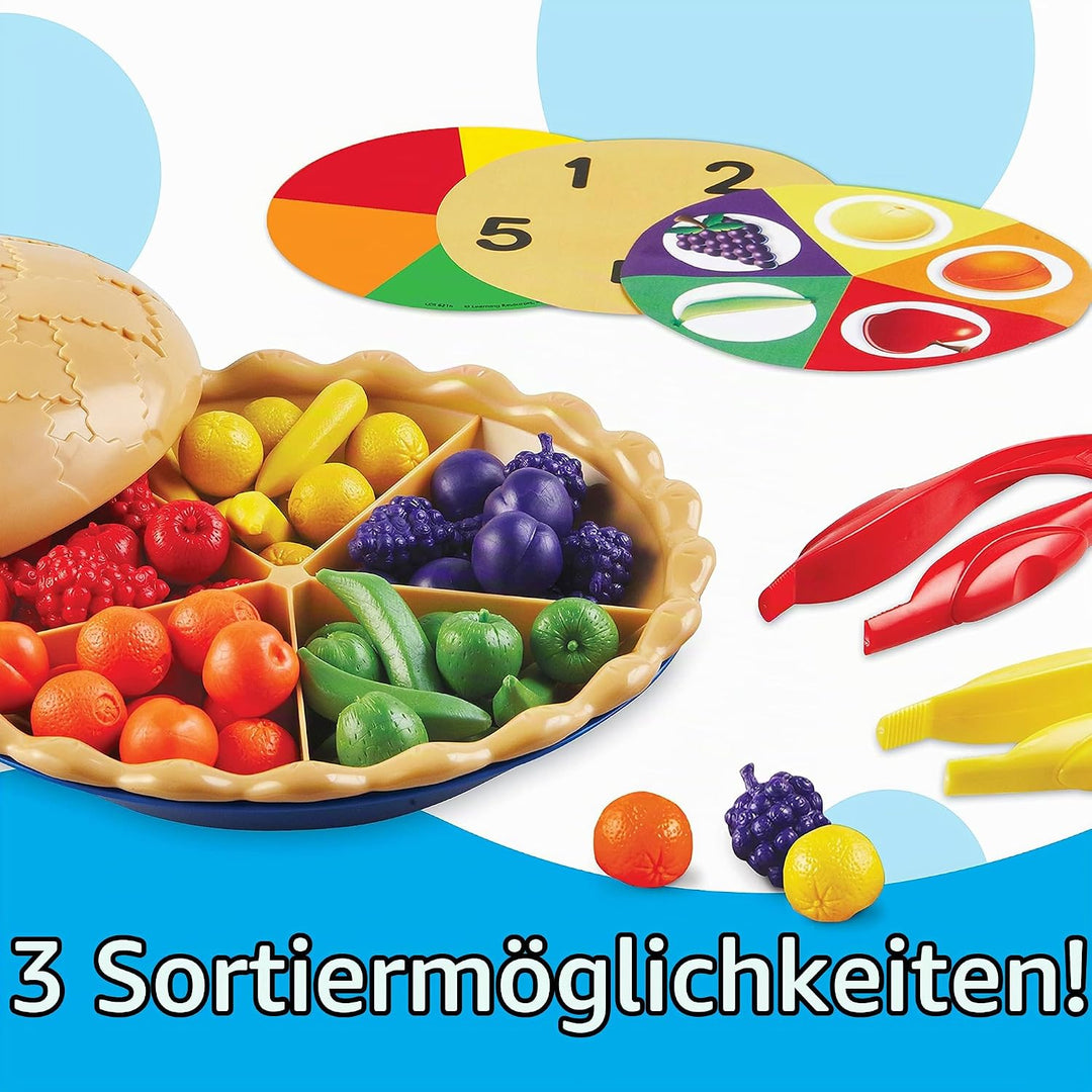 Learning Resources Super Sortierkuchen, ab 3 Jahren, Farben und Zählen, frühe Rechenfertigkeiten und