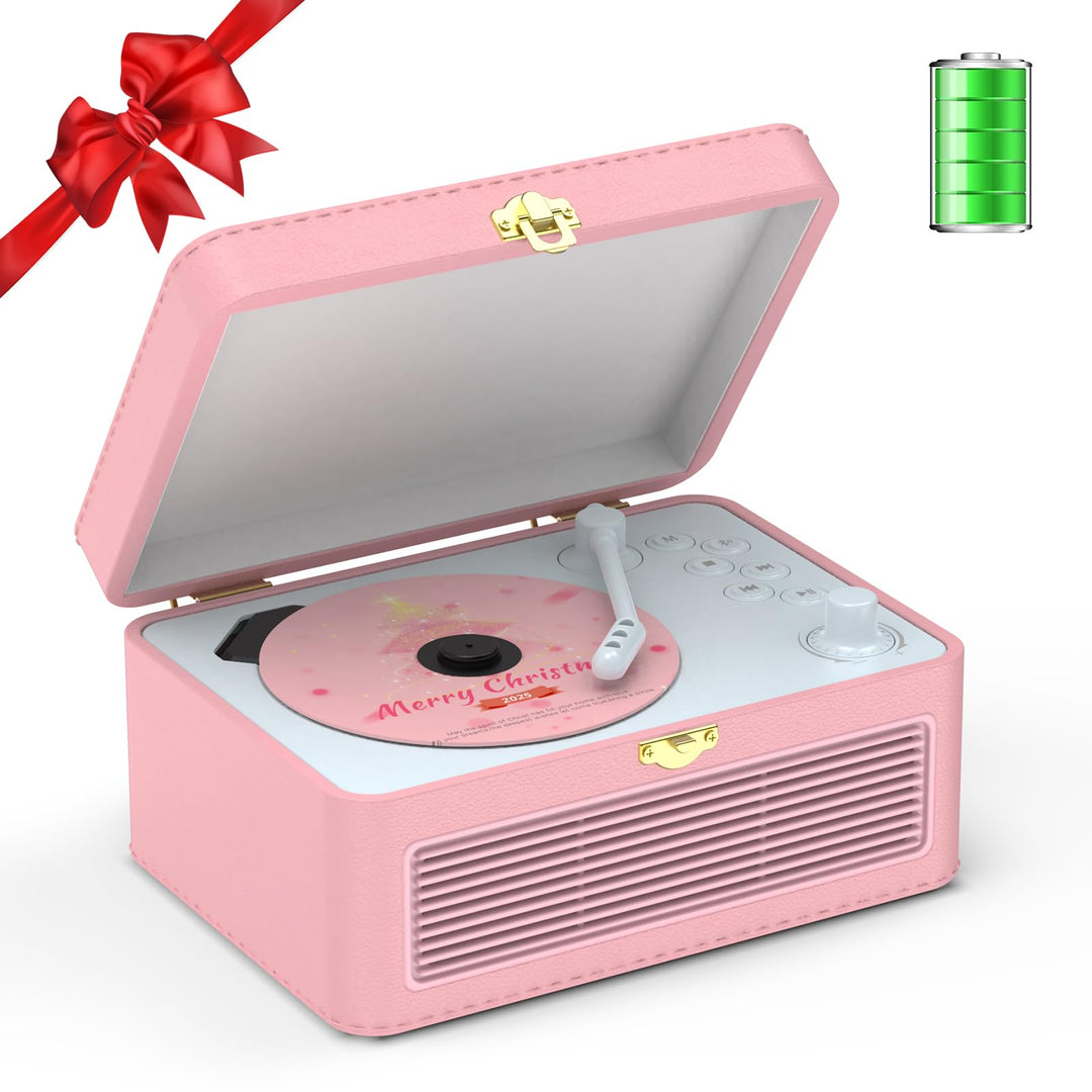 CD Player Tragbar Bluetooth: Kegaudio Radio mit CD-Player Tragbarer mit Lautsprecher Fernbedienung U