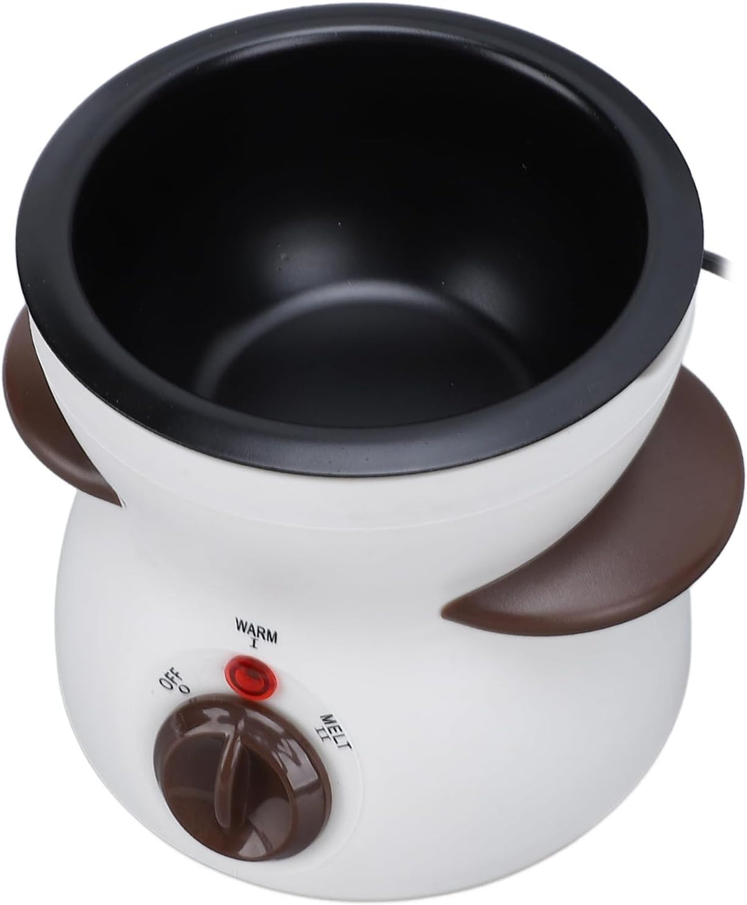 Haofy Mini-Elektro-Fonduetopf-Set, Zum Schmelzen von Schokolade, Käse und Fleischsuppe, Ideal für Pa