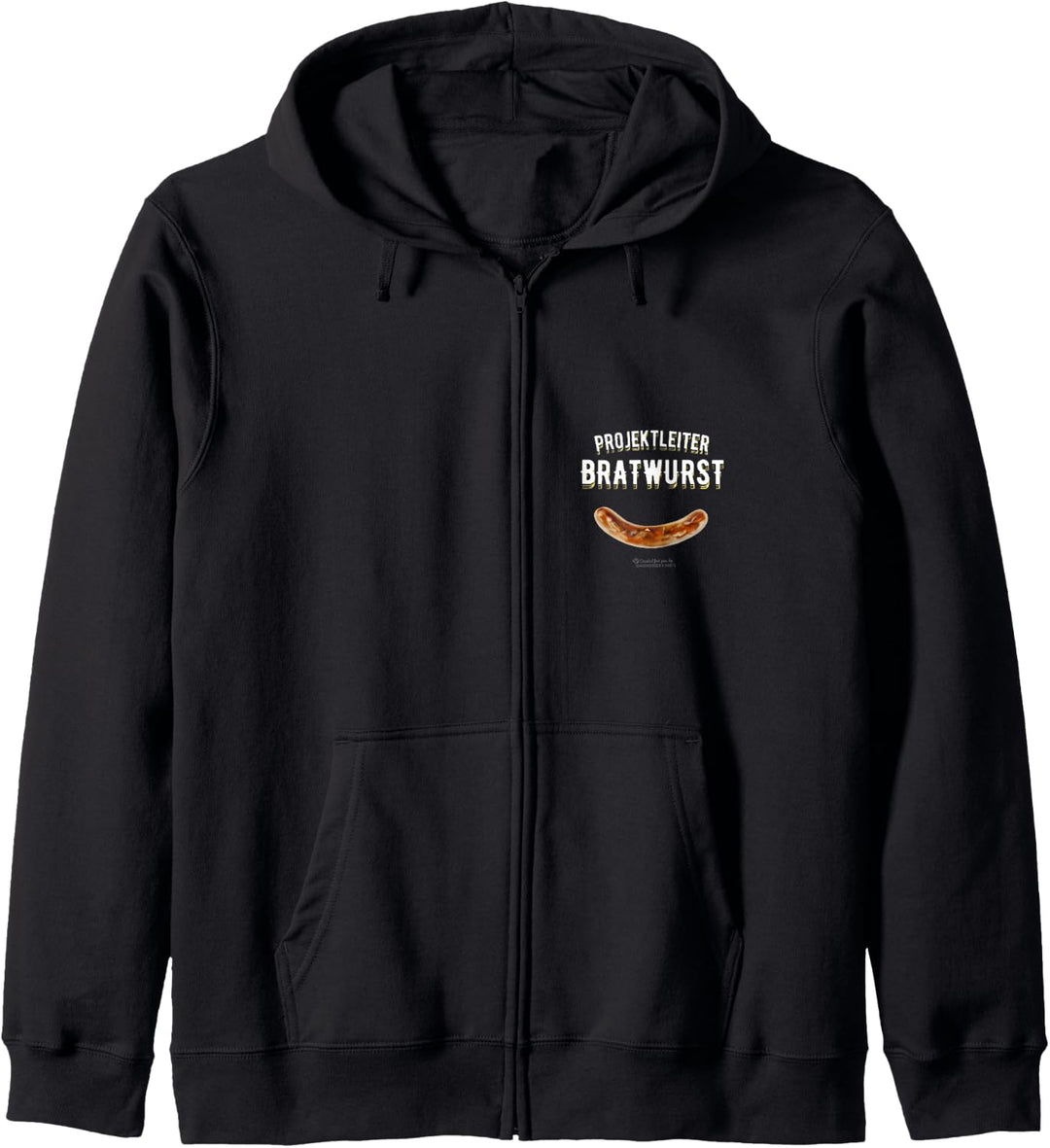 Grillen Spruch Projektleiter Bratwurst Original Grillen Kapuzenjacke
