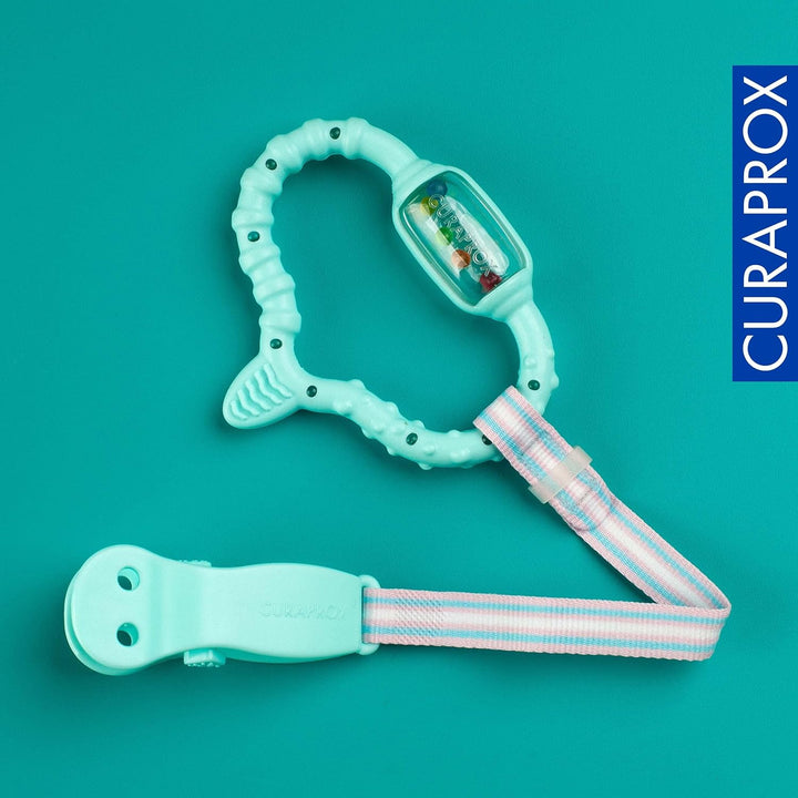 Curaprox Baby Beissring - Für Kleinkinder 0-24 Monate/Lindert Zahnbeschwerden & stimuliert die senso