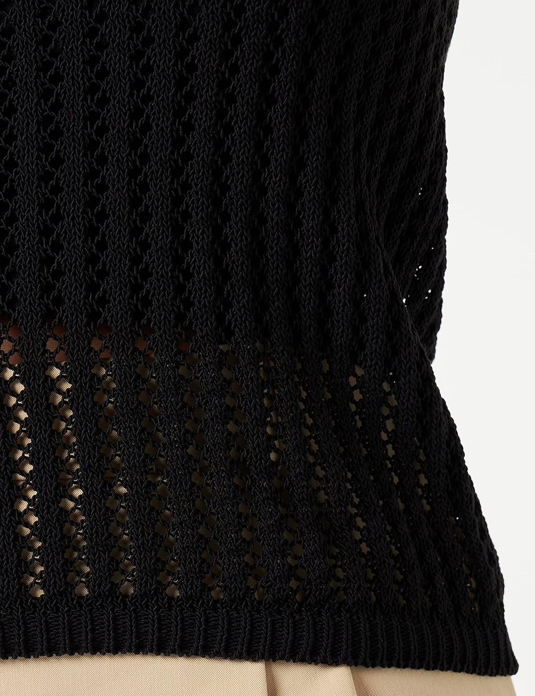 HUGO Damen Slonisa Knitted_TOP L Black1, L Black1