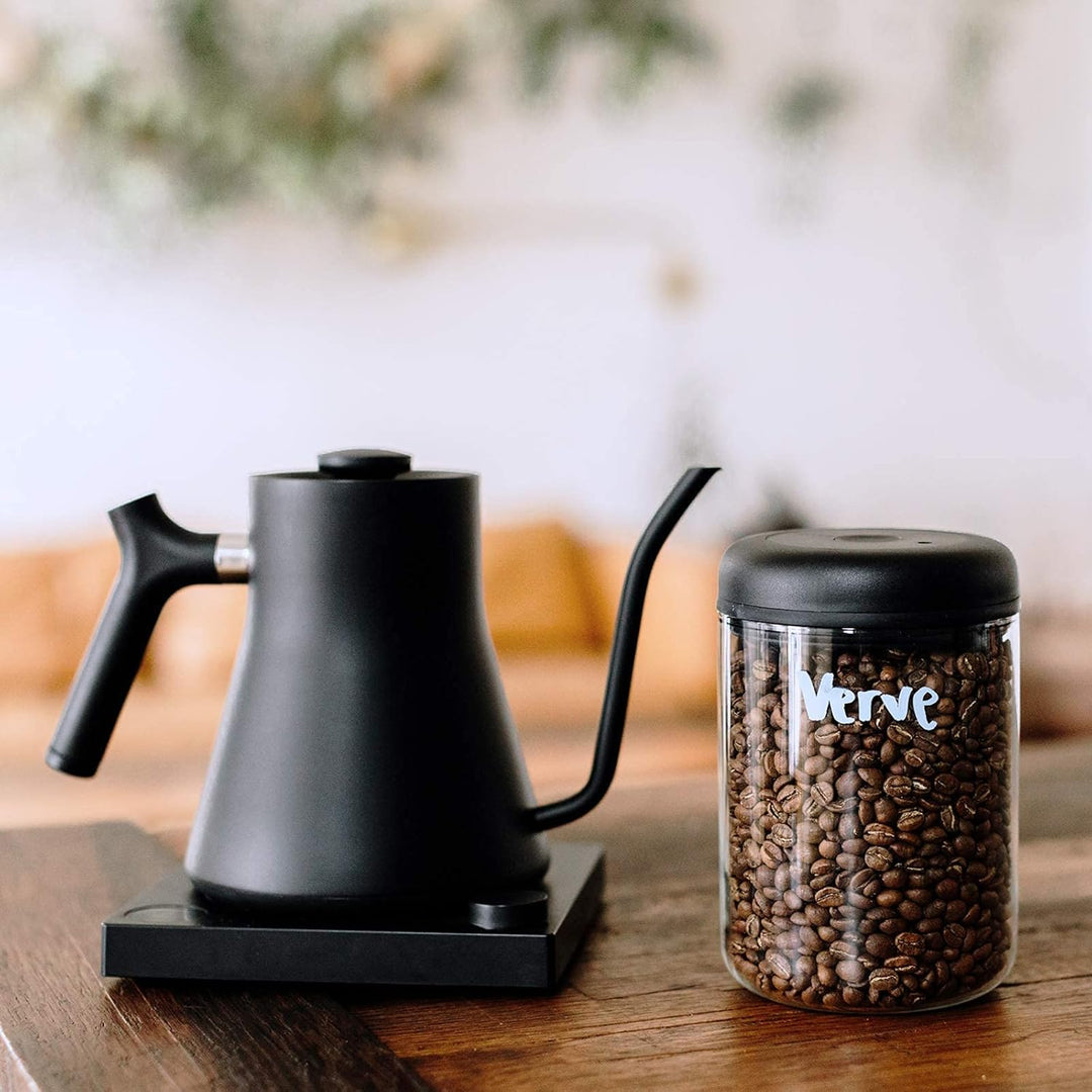 Fellow Vakuumbehälter zur Aufbewahrung von Kaffee und Lebensmitteln, integrierte Vakuumpumpe, hermet