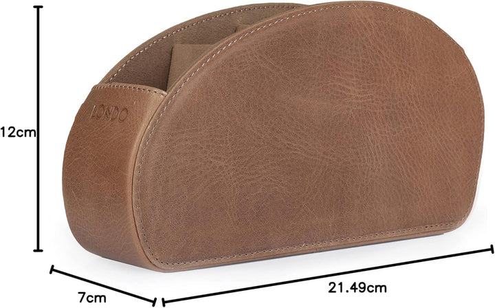 Londo Fernbedienungshalter mit 5 Taschen - Platz für DVD, Blu-Ray, TV, oder Apple TV Fernbedienungen