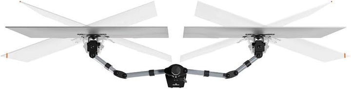 Durable Halterung SELECT für 2 Monitore Tischhalterung, 26mm, Für 2 Monitore