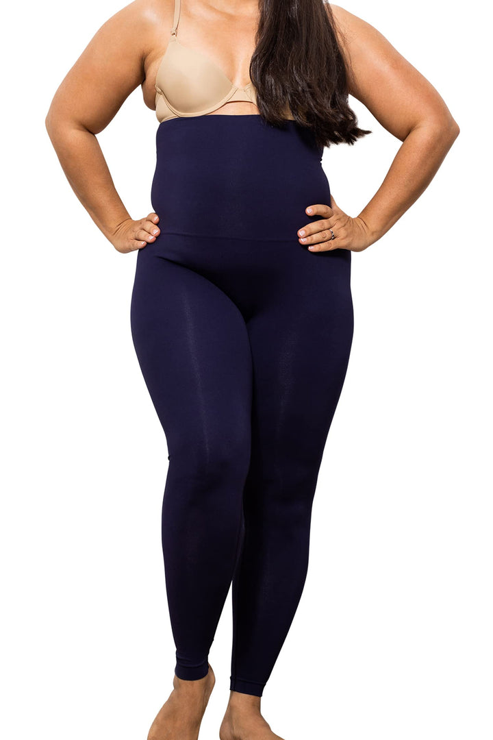 FarmaCell Bodyshaper 609Y - Leggings INNERGY mit FIR Schlankeitseffekt - Anticellulite-Leggings M Bl