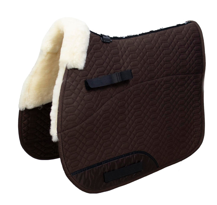 Engel Reitsport Lammfell Schabracke Half Lined SCHABRA1-VSS-MOC-MED Steppstoff moccabraun Fell med.