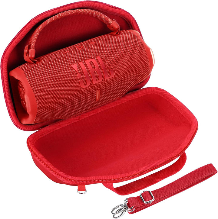 Lebakort Hart Schutz Hülle Etui für JBL Charge 6 Tragbarer Lautsprecher | Reiseaufbewahrungstasche,
