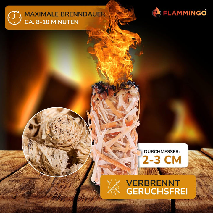 Panorama24 2,5 kg Kamin-Anzünder und Grill-Anzünder ca. 200 Stück (Ofen-anzünder, Anzündwolle, Anzün