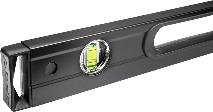 PRO800 Wasserwaage 100cm einseitig gefräst mit Ergonomischen Profil - ERS+ (Easy Reading System) Prä