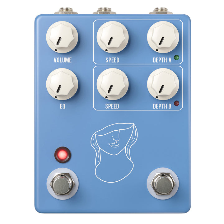 JHS Pedals Artificial Blonde Madison Cunningham Artist Signature - Vibrato, Artificial Blonde