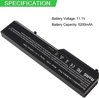 XITAIAN 11.1V 5200mAh K738H Ersatz Laptop Akku für Dell 451-10655 N950C T112C T114C T116C U661H Für