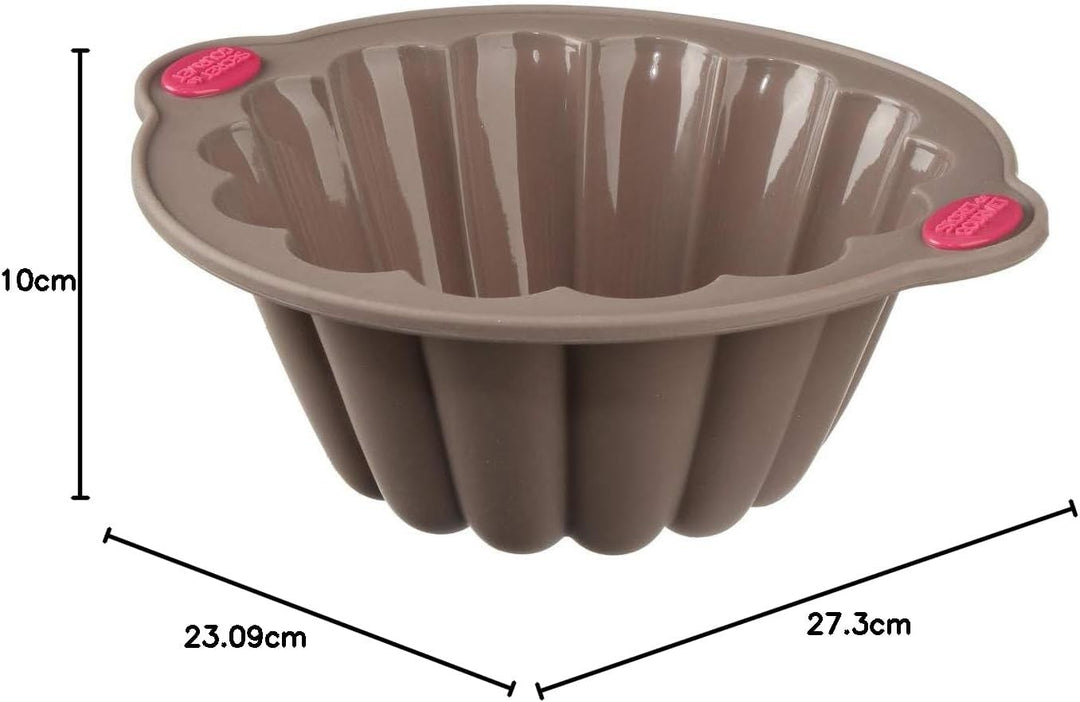 Five Silikonform für Charlotte cm Taupe, cm Taupe